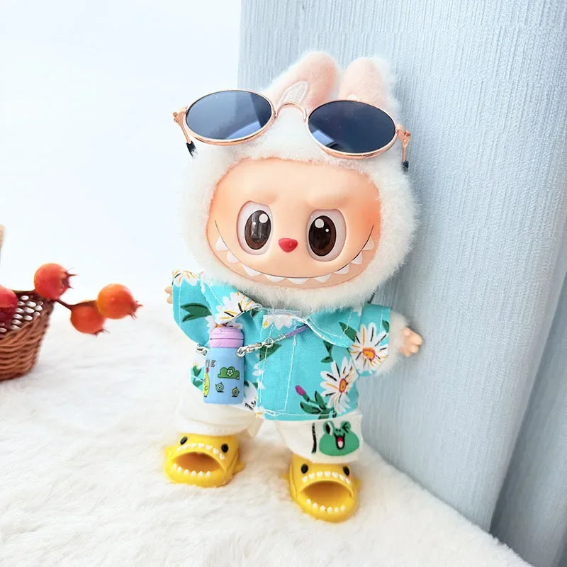 Floral Shirt & Crocs Beachwear Set