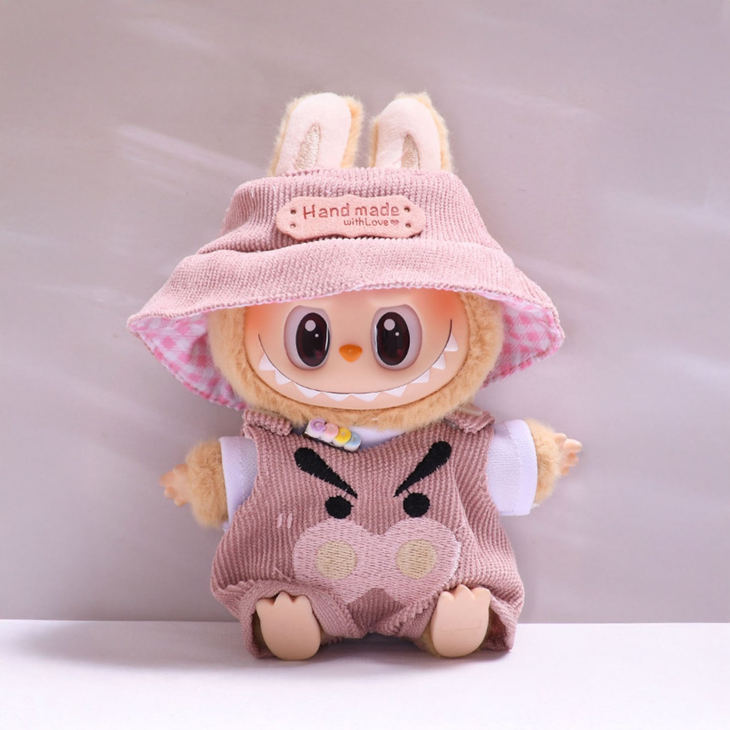 Cute Suspender Pants & Hat Outfit Sets