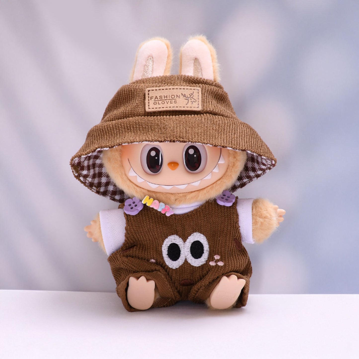 Cute Suspender Pants & Hat Outfit Sets