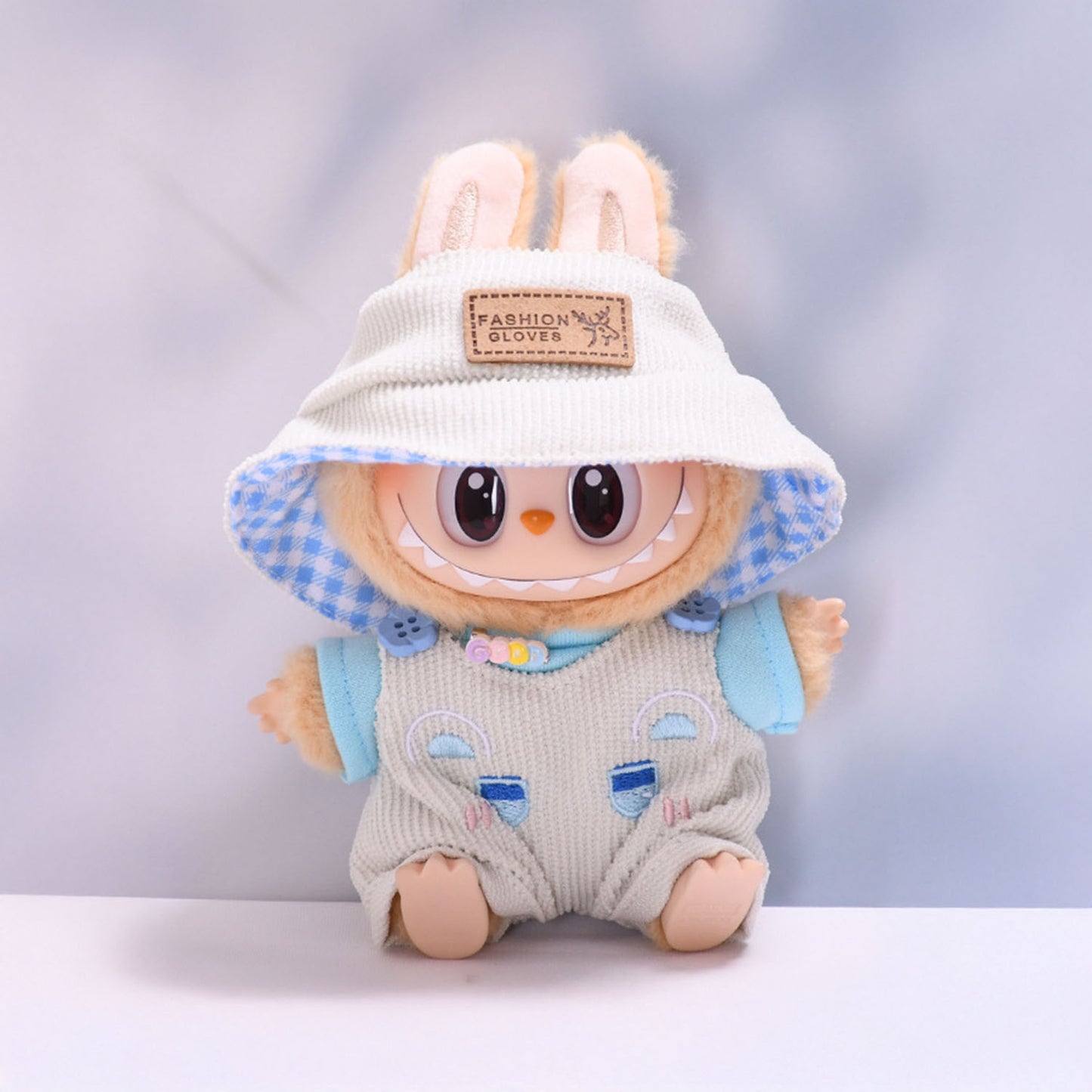 Cute Suspender Pants & Hat Outfit Sets