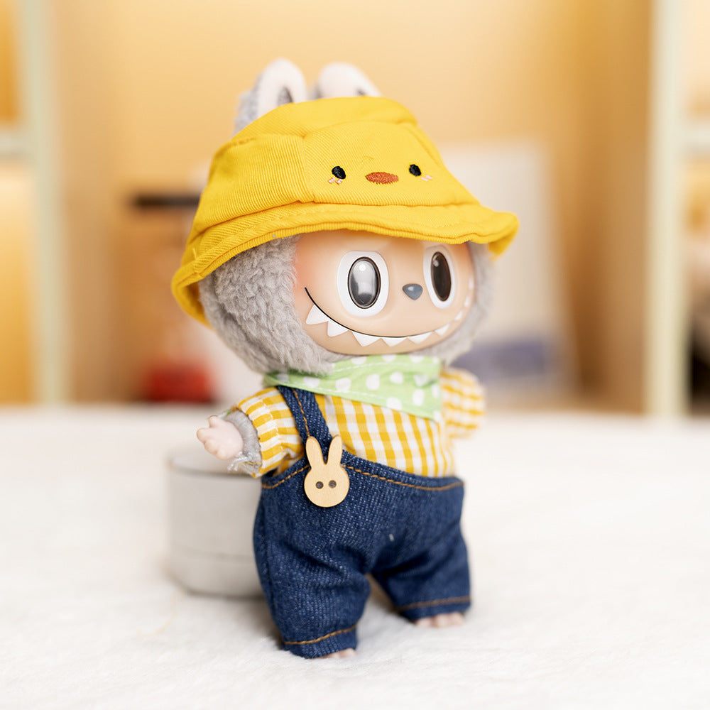 Labubu Yellow Duck Outfit