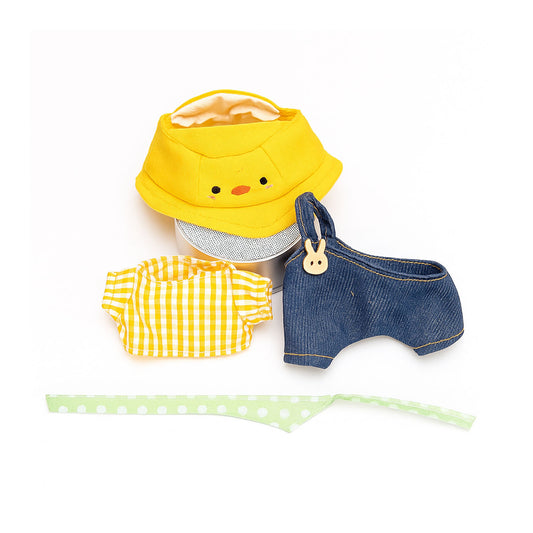 Labubu Yellow Duck Outfit