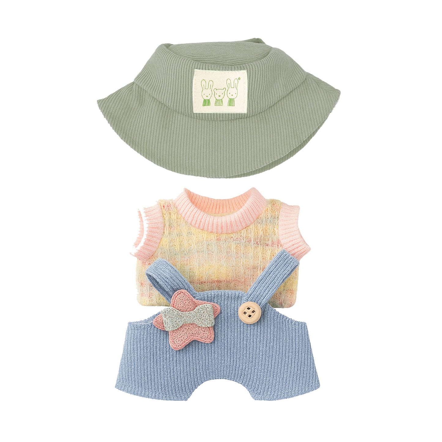 Labubu T-Shirt, Pants & Hat Outfit