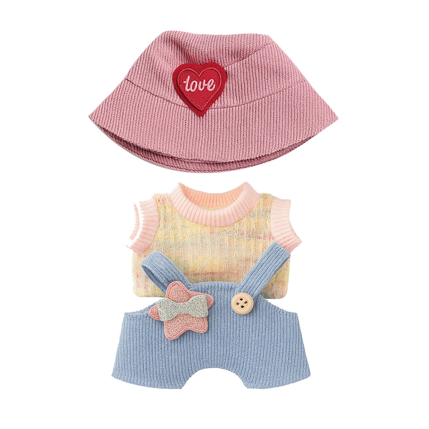 Labubu T-Shirt, Pants & Hat Outfit