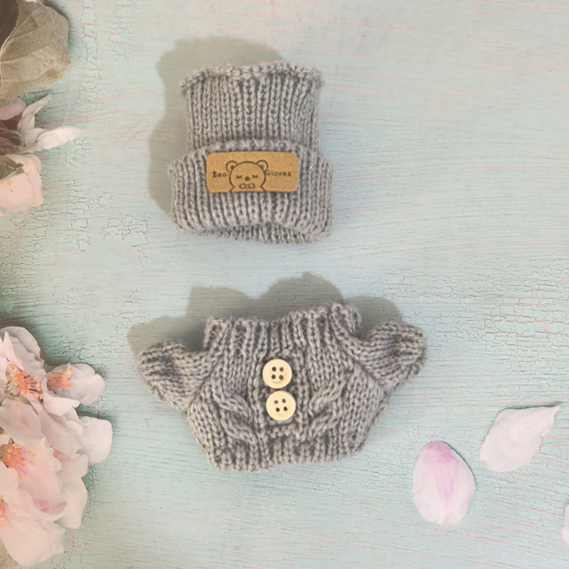 Bear Hat & Love Sweater Outfit (Blind Box Style)