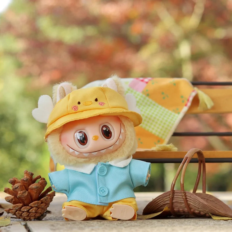 Cute Duck/Rabbit Yarmulke Three-Piece Set