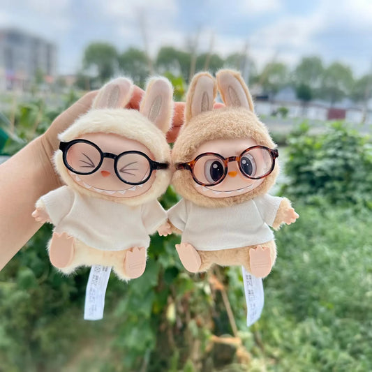 Labubu I & II Doll White Shirt