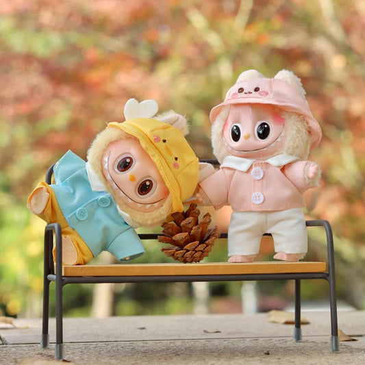 Cute Duck/Rabbit Yarmulke Three-Piece Set