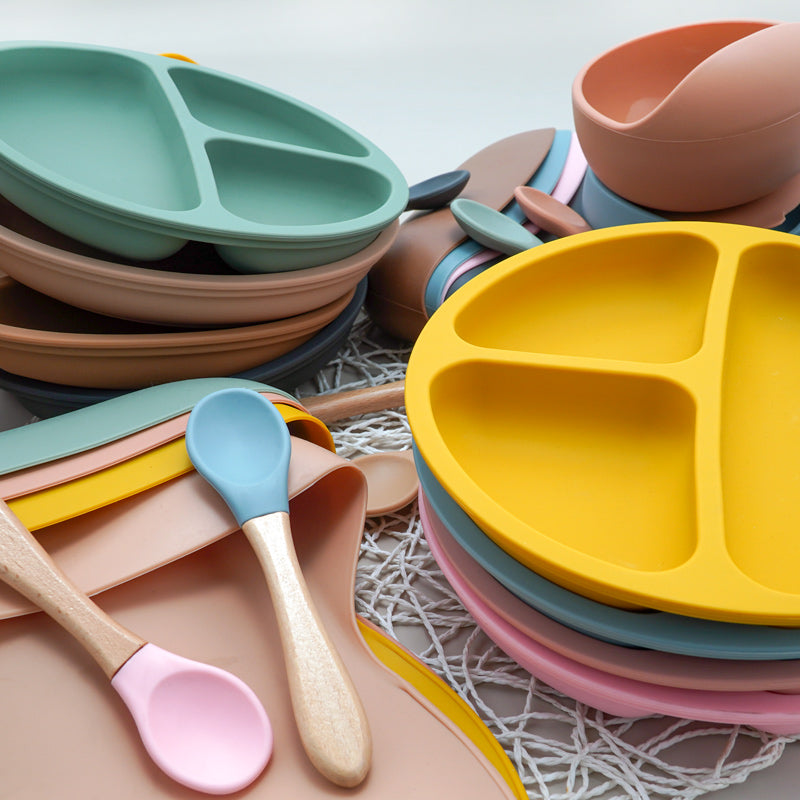 Silicone Bebe Mess-free 4 Piece Set
