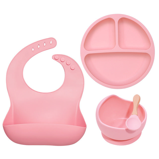 Silicone Bebe Mess-free 4 Piece Set