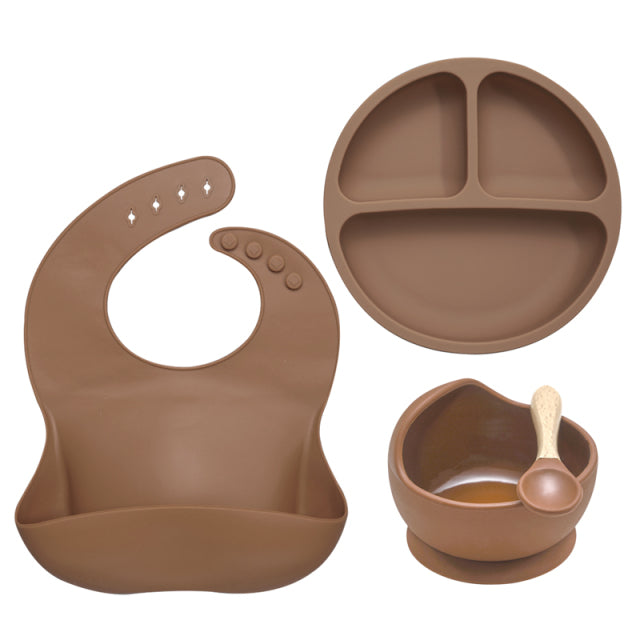Silicone Bebe Mess-free 4 Piece Set