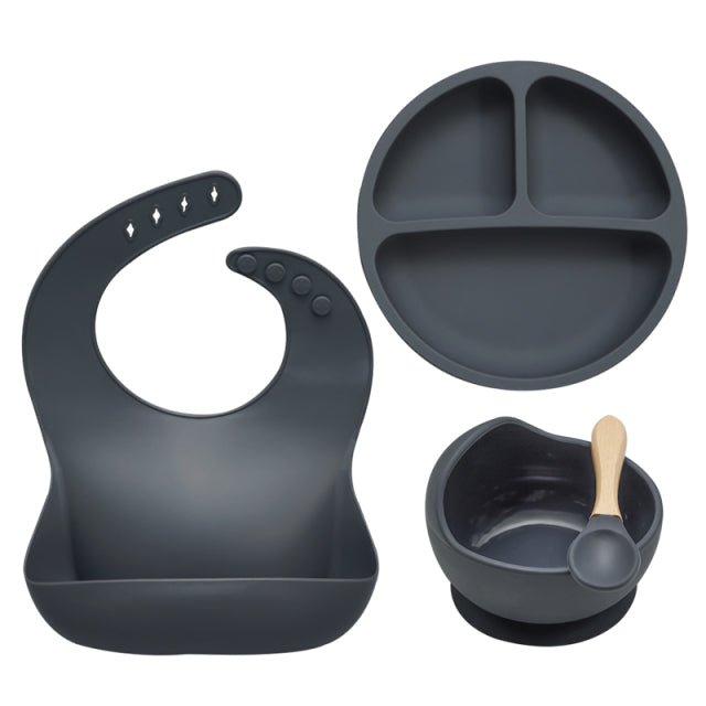 Silicone Bebe Mess-free 4 Piece Set