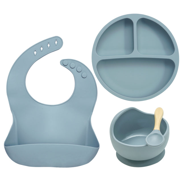 Silicone Bebe Mess-free 4 Piece Set