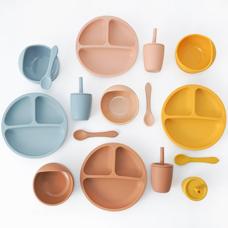 Silicone Bebe Snack 4 Piece Set