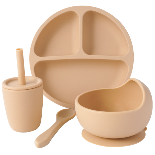 Silicone Bebe Snack 4 Piece Set