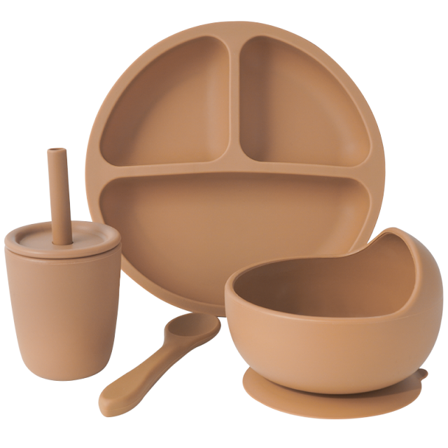Silicone Bebe Snack 4 Piece Set