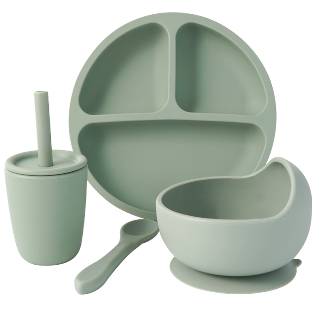 Silicone Bebe Snack 4 Piece Set