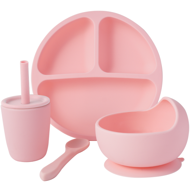 Silicone Bebe Snack 4 Piece Set