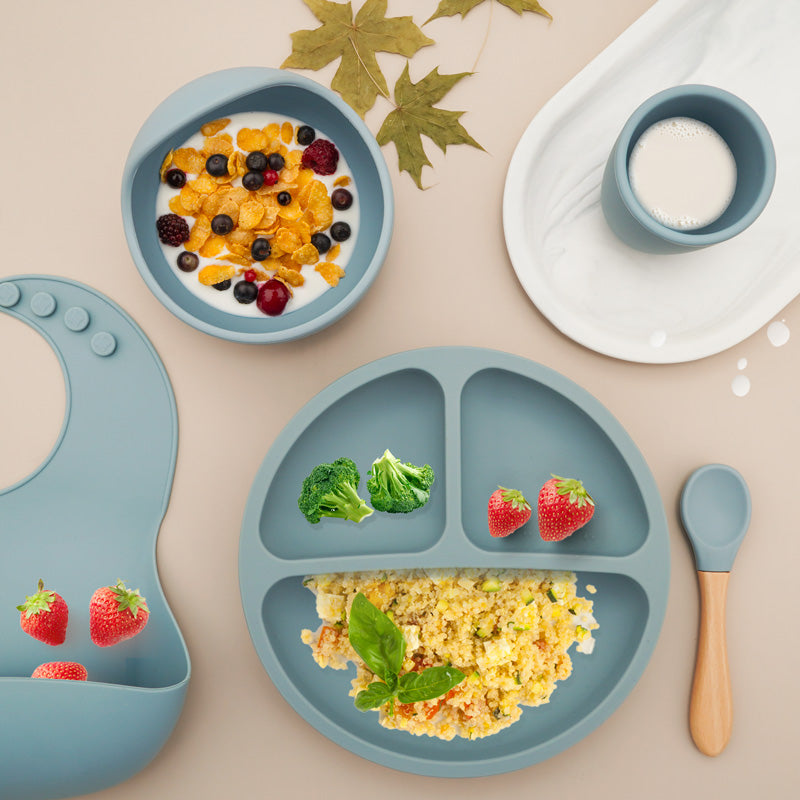 Silicone Bebe Mess-free 4 Piece Set