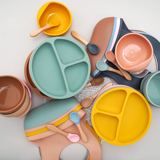 Silicone Bebe Mess-free 4 Piece Set