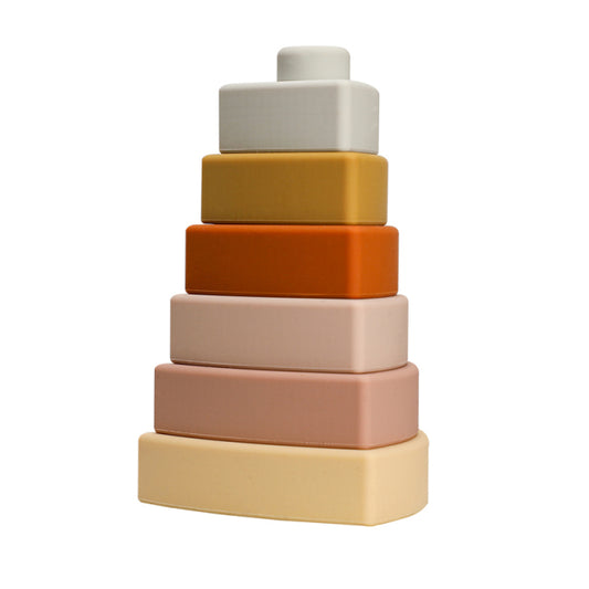 Silicone Bebe Montessori Semi Circle Stacker