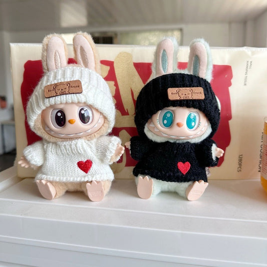 Bear Hat & Love Sweater Outfit (Blind Box Style)