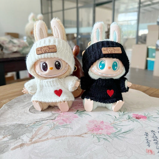 Bear Hat & Love Sweater Outfit (Blind Box Style)
