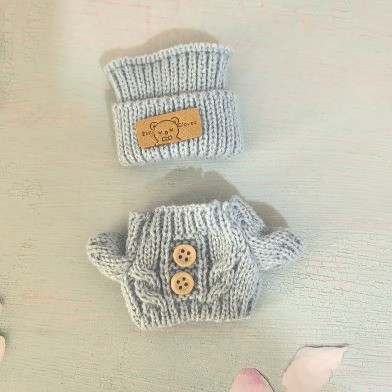 Bear Hat & Love Sweater Outfit (Blind Box Style)