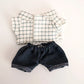 3-Piece Plaid Fashion Set for Labubu Dolls