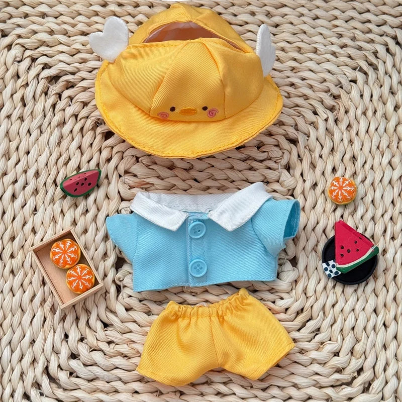 Cute Duck/Rabbit Yarmulke Three-Piece Set