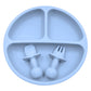 Silicone Bebe Plate Set