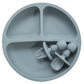 Silicone Bebe Plate Set