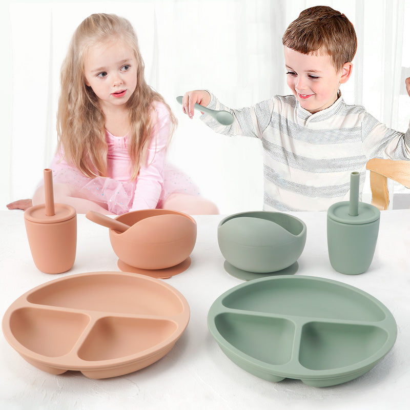 Silicone Bebe Snack 4 Piece Set