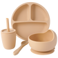 Silicone Bebe Snack 4 Piece Set