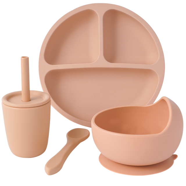Silicone Bebe Snack 4 Piece Set