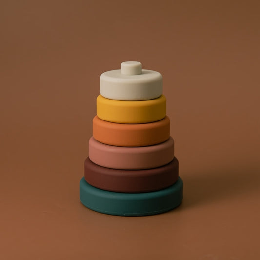 Silicone Bebe Montessori Circle Stacker