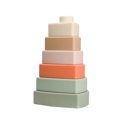 Silicone Bebe Montessori Semi Circle Stacker